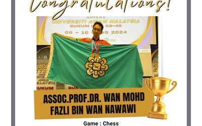 Dr. Wan Fazli Secures 2 Gold and 1 Silver at Sukan Staf Universiti Awam Malaysia (SUKUM) 2024