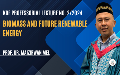 Prof. Maizirwan deliver his Inaugural KOE Professorial Lecture