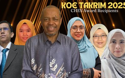 CHES Department Honored with Six Awards Recipients during KOE TAKRIM 2025
