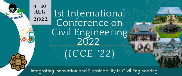 1st International Conference On Civil Engineering Icce 22