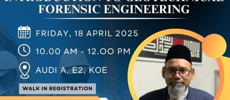 IAP Sharing Session: Introduction to Geotechnical Engineering