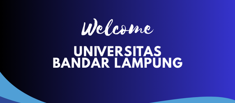 Welcome Universitas Bandar Lampung