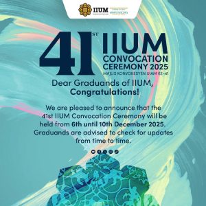 IIUM 41st Convo