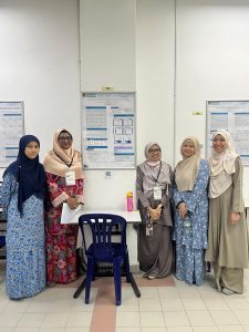 Kerice 2025 with Dr Fariza, Dr Nadirah, Dr Shahida, Dr Norun and Dr Azlina