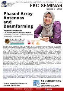 Guest Lecturer by Dr Norun at UniMap