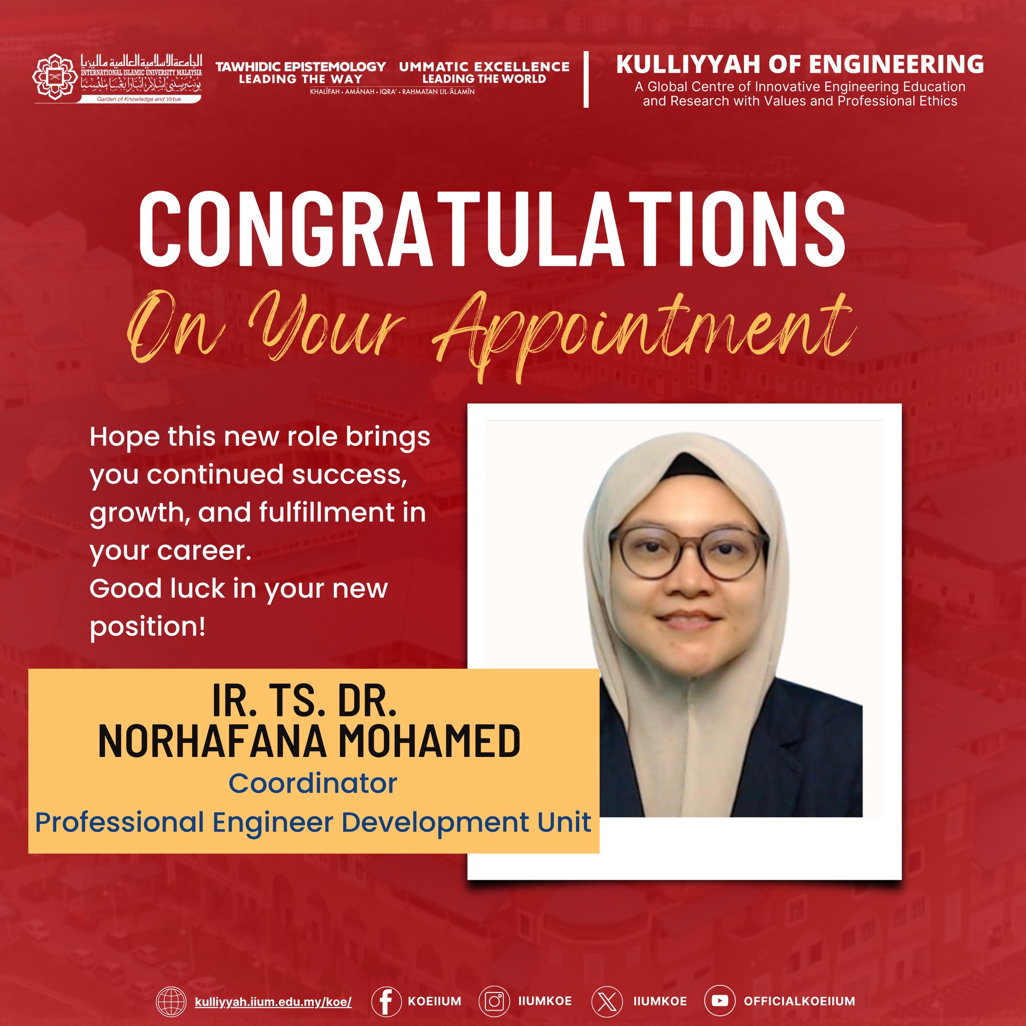 Dr Norhafana Mohamed