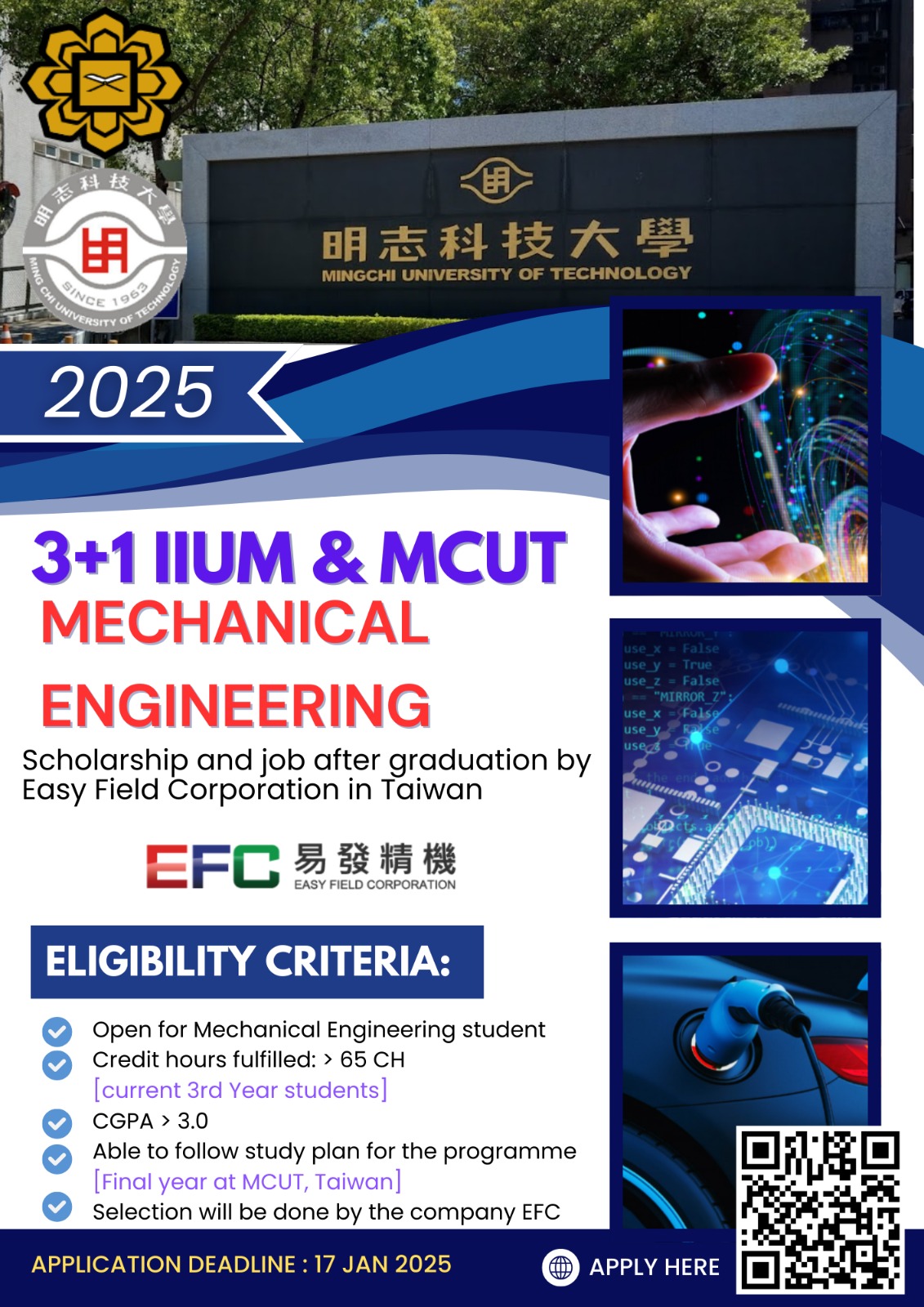 3+1 IIUM & MCUT Programme