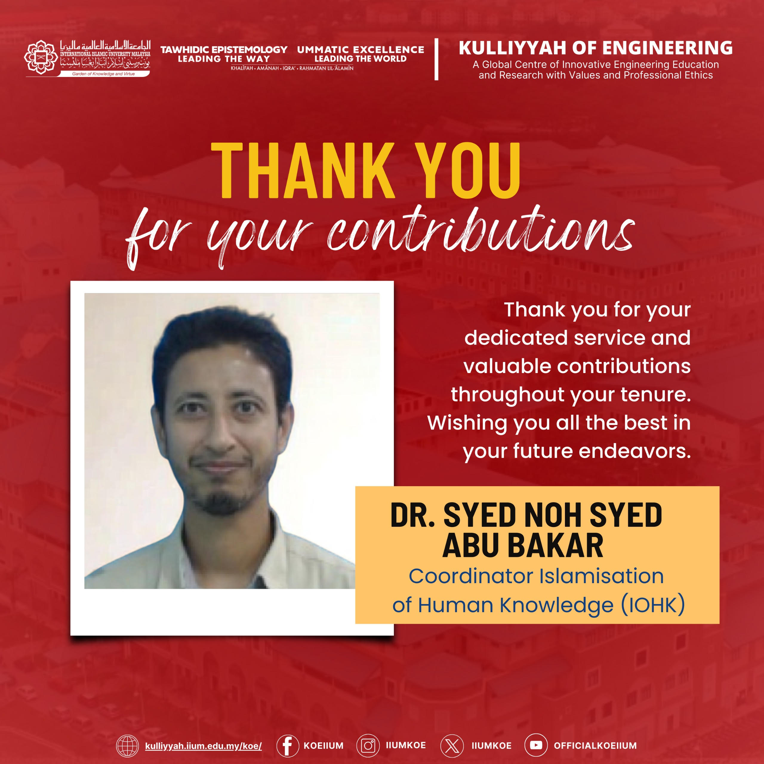 Dr Syed Noh