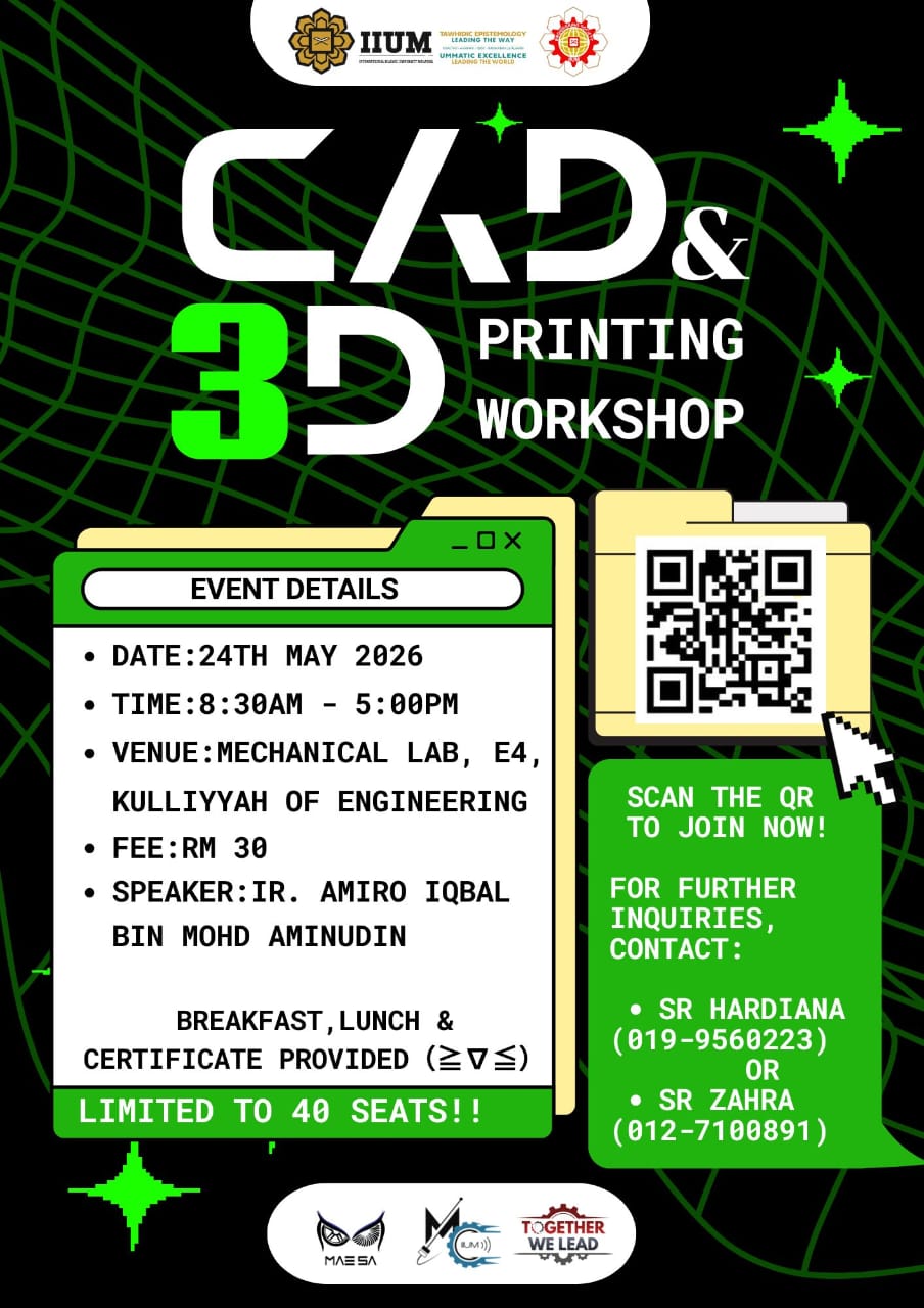 Workshop Event Details Poster